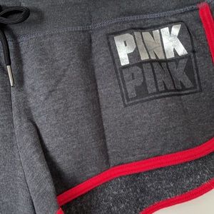 Pink lounge shorts